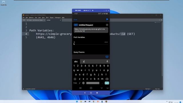 API Tester #3 How to use Path Variables in API Tester | A Mobile App to Test Your APIs | API Testin смотреть онлайн