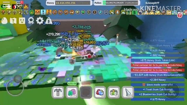 BEE SWARM SIMULATOR- BUYING DIAMOND MASK, POPPING LEGENDARY SPROUT, GAMEPLAY смотреть онлайн