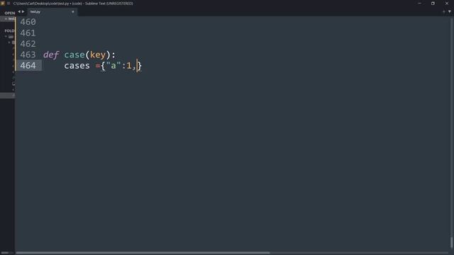 Replacements for switch statement in Python? смотреть онлайн