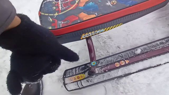Снегокат подростковый Ника Кидс.