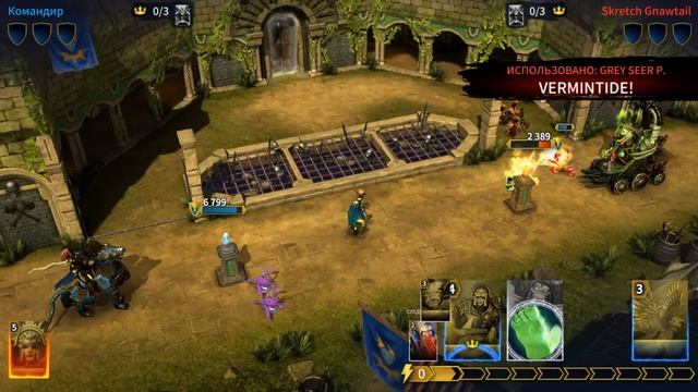 Warhammer Age of Sigmar: Realm War #1 Gameplay Обзор Первый взгляд Летсплей (Android,APK,iOS) смотреть онлайн