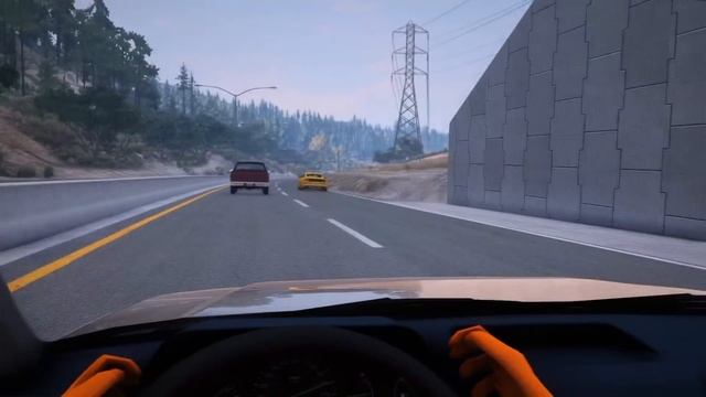 BeamNG Drive - Dangerous Driving and Accidents #7 смотреть онлайн