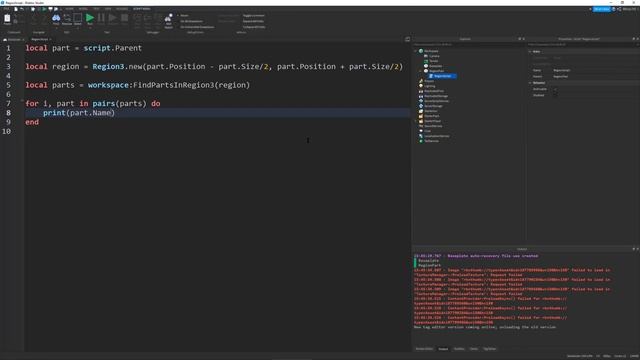 Intro to Region3s (Detecting parts & generating Terrain) - Roblox Studio смотреть онлайн