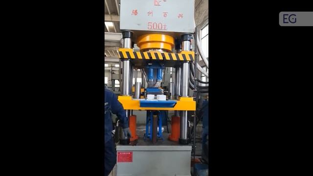 Пресс гидравлический с усилением 400т-YL32-400t смотреть онлайн