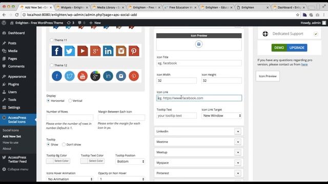 Free WordPress Education Theme Enlighten - How to Configure Footer Section | WordPress Tutorial смотреть онлайн