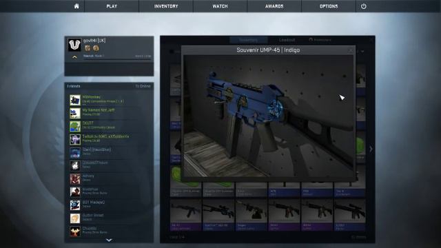 CS:GO Giveaway: Souvenir UMP-45 | Indigo смотреть онлайн