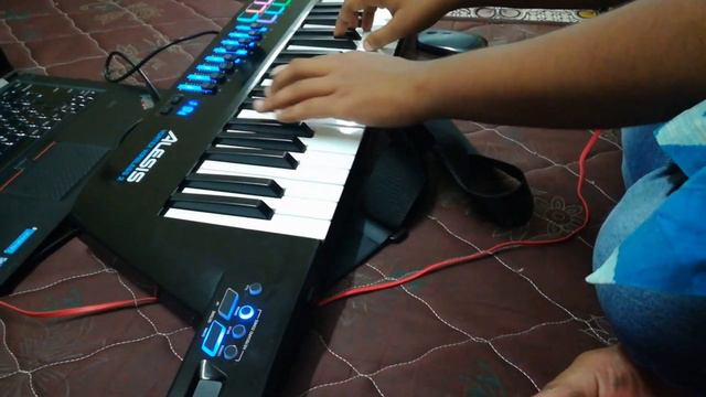 Teri Galliyan Keytar Sad Cover | Alesis Vortex Wireless 2 Keytar | Nexus Grand Piano смотреть онлайн