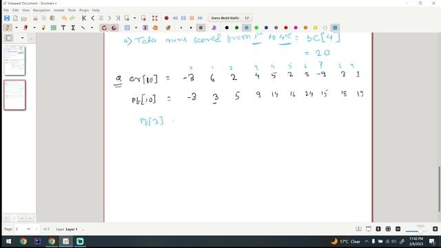 Session 1 - Array - Prefix Sum смотреть онлайн