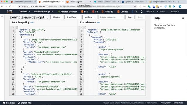 Configuring Amazon Connect Call Center - Chapter 9 Lambda Integration смотреть онлайн