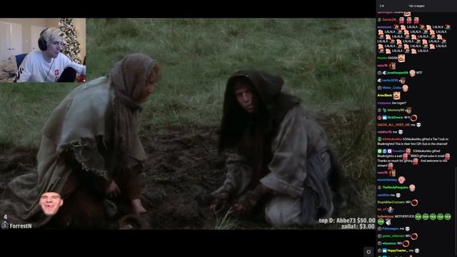 xQc reacts to Monty Python - Constitutional Peasants Scene (with chat) смотреть онлайн