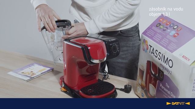 Espresso Bosch Tassimo My Way TAS6503 červené | unboxing смотреть онлайн