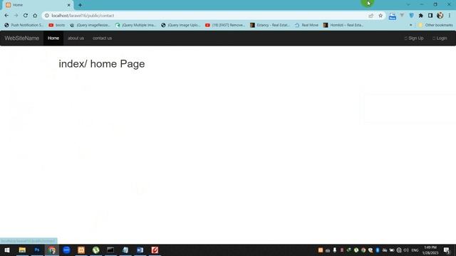 Laravel theme integration @section() @extends() lecture 4 Laravel 9.5 part 1 смотреть онлайн