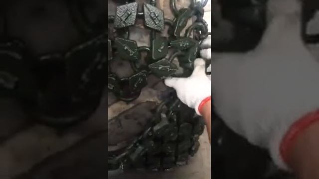 Видеоинструкция установки шинозащитных цепей на колесо погрузчика №2 смотреть онлайн