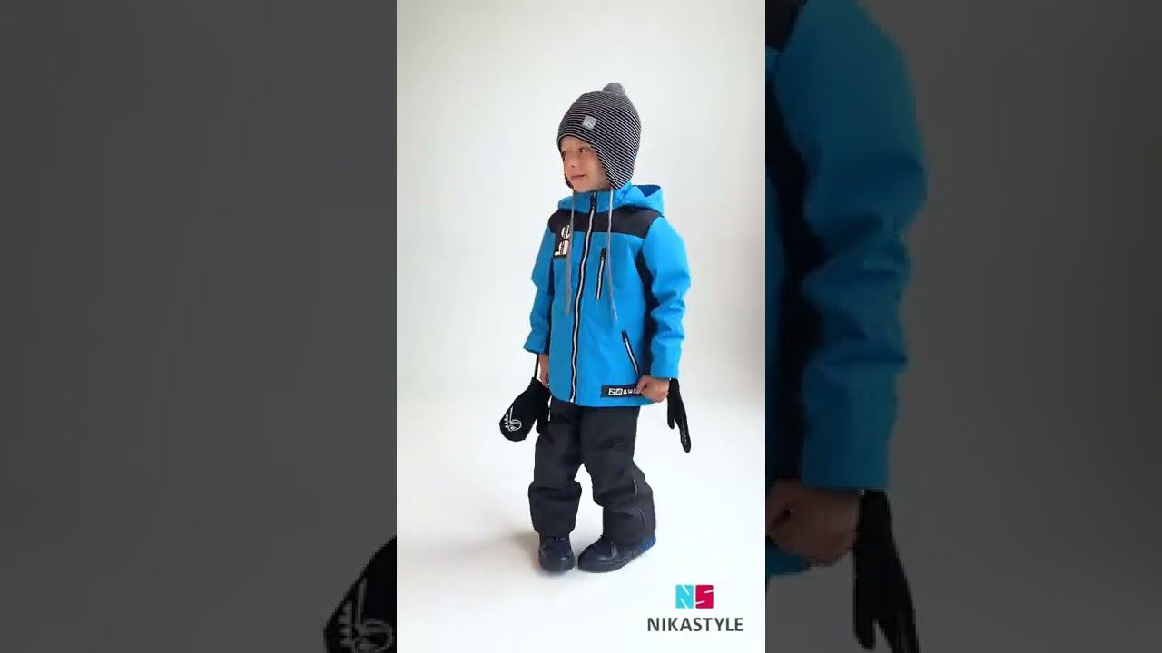 Комплект утеплённый NikaStyle демисезонный 7м0522 (голубой) смотреть онлайн