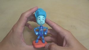Нолик из мультсериала Фиксики. Нолик из пластилина.