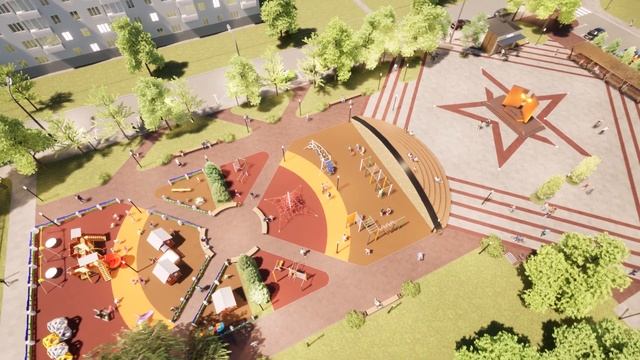 Сквер защитников Родины (АПК) смотреть онлайн