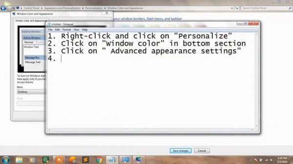 HOW TO CHANGE FONT STYLE IN computer WIN 7,8,8 1,10