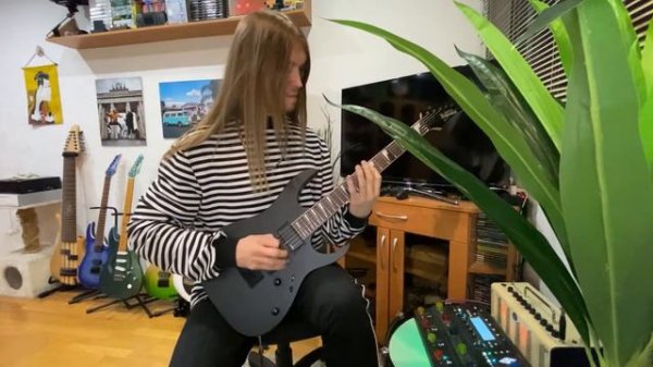 Вячеслав Кавленас тестирует Ibanez GRG121DX