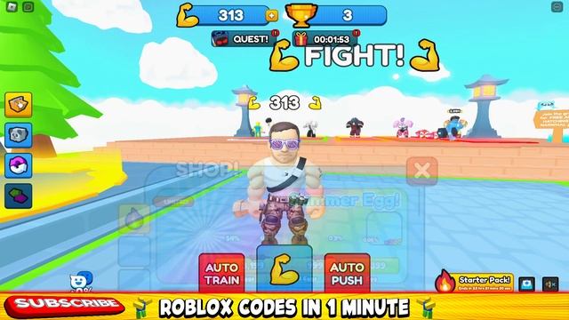 *NEW* ALL WORKING CODES FOR ? PUSH SIMULATOR ? JULY IN 2023 / ROBLOX CODES IN ONE MINUTE смотреть онлайн