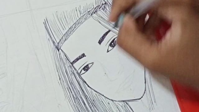 Draw with Me with only a Pen(GIRL)//VISHAKHA смотреть онлайн