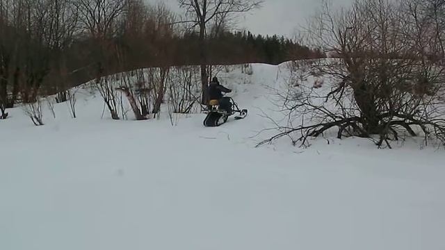 Самодельный снегоход из Кирова 8 смотреть онлайн