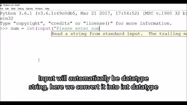 Simple Python for loop, using range and user input, converting string to int смотреть онлайн
