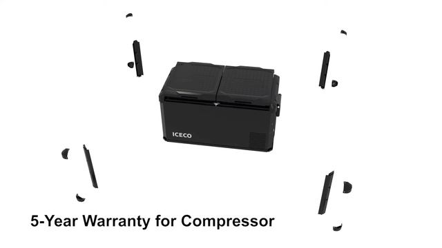 ICECO 2021 New Arrvial VLPro Series 12V Secop Compressor Fridge Freezer Overland, Campers, Vanlife смотреть онлайн