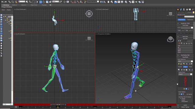 Autodesk 3ds Max Biped Basic Walk Cycle: Game Animation 1 - Class lecture recap смотреть онлайн