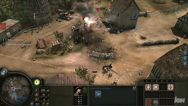 Company of Heroes: Tales of Valor PC Gameplay - Island Fight смотреть онлайн