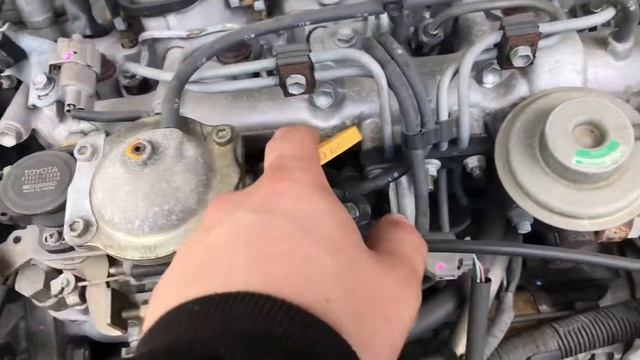 Видео работы двигателя 3CT Camry CV40 смотреть онлайн