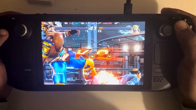 Tekken 7 Steam Deck Gameplay | 60 FPS #steamdeck #tekken7