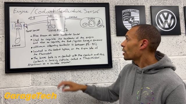 What is an engine coolant temperature sensor ECT / engine temp sensor and what does it do? Explaine смотреть онлайн