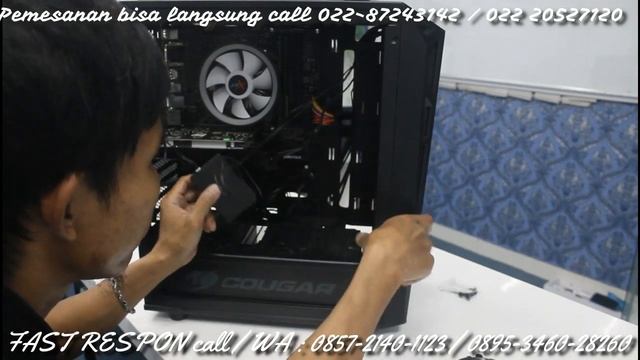 MB Biostar B450GT + AMD A8 + Biostar Vga Gaming + Case Cougar [ Merakit PC Part #3 ] смотреть онлайн
