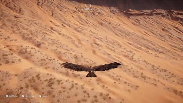 Assassin's Creed: Origins - Flying Across the Map as Senu the Bird смотреть онлайн