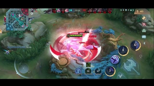 Yu Zhong - Yarın Gel Game of Thronesta Ejder Olarak Başla Dedirten Maç | Mobile Legends смотреть онлайн