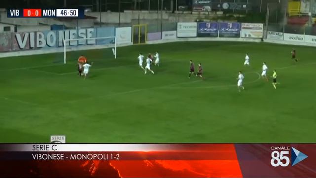 15 Aprile 2019 Serie C girone c Vibonese Monopoli 1 2 смотреть онлайн