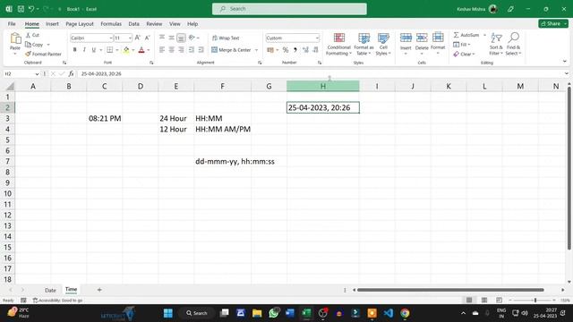 Custom Format | Microsoft Excel смотреть онлайн