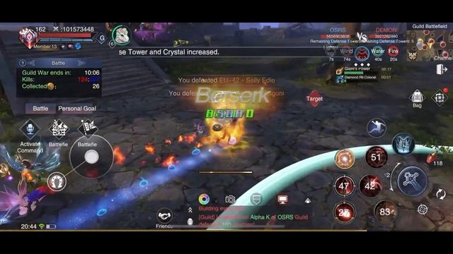 Forsaken World | PVP Guild WAR | Frost Queen | Frostwind Vale, Alpha K смотреть онлайн