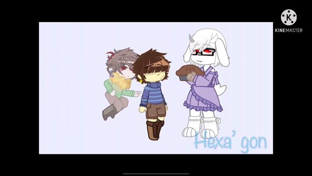 Undertale characters in my style / Hexa’gon / Gacha Club смотреть онлайн