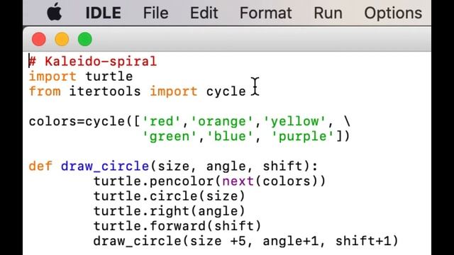 How to make a Keliedio scope using python. смотреть онлайн