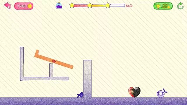Love Story : Draw Physics Line. Heal Love. Level 76. 3 Stars. смотреть онлайн