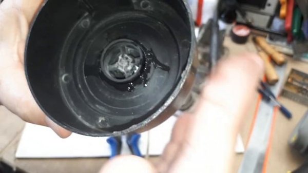 не ANDELI MCT-520DPL. Ч43. Ремонт воздушного фильтра компрессора. Технология, НУДНО! НЕ для нервных