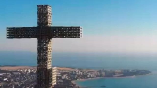 Православный Крест на горе в Геленджике смотреть онлайн