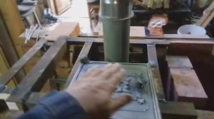 Чугунная печь Гефест, обкладка кирпичом 2 часть..