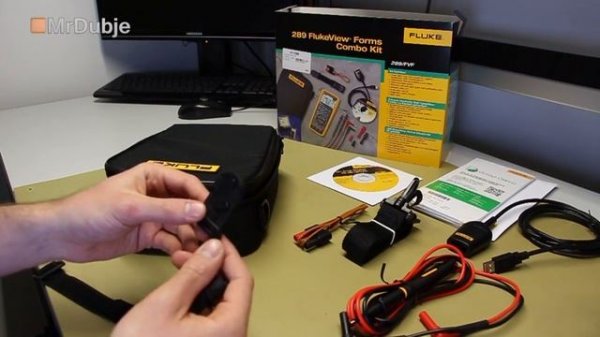 Fluke 289 / FlukeView® Forms Combo Kit unboxing