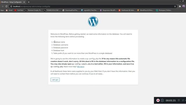 How To Install Wordpress On Localhost | Install Wordpress On XAMPP Server смотреть онлайн