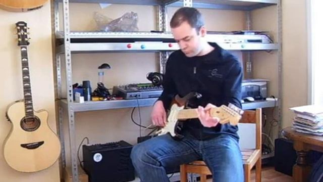 Fender Strat - Boss GT-8 смотреть онлайн
