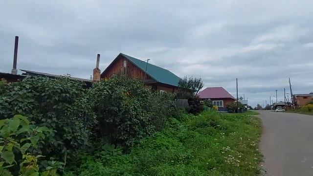 Енисейск. Осень . Улица Доброва.