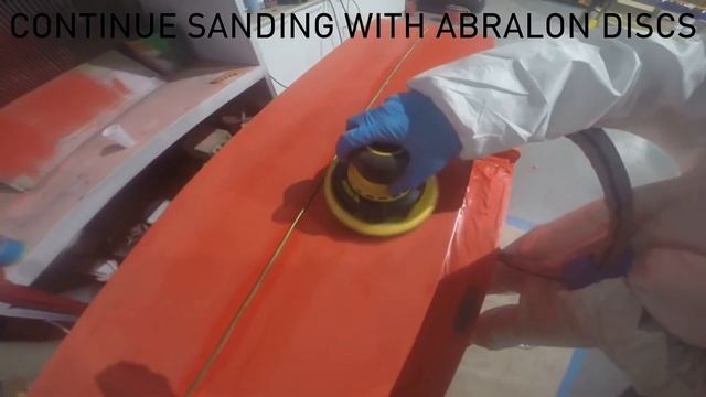 Stage 4 - Piano Rebuild. Mirka Denib Then Polishing - Compounding