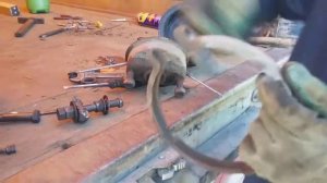 Замена мембраны на энергоаккумуляторе.